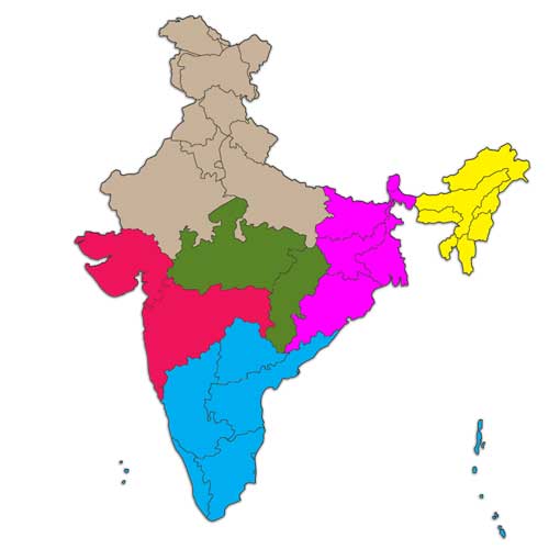 india map