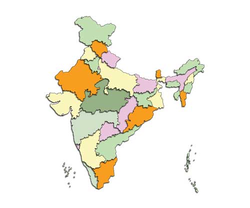 राज्यों का पुनर्गठन।