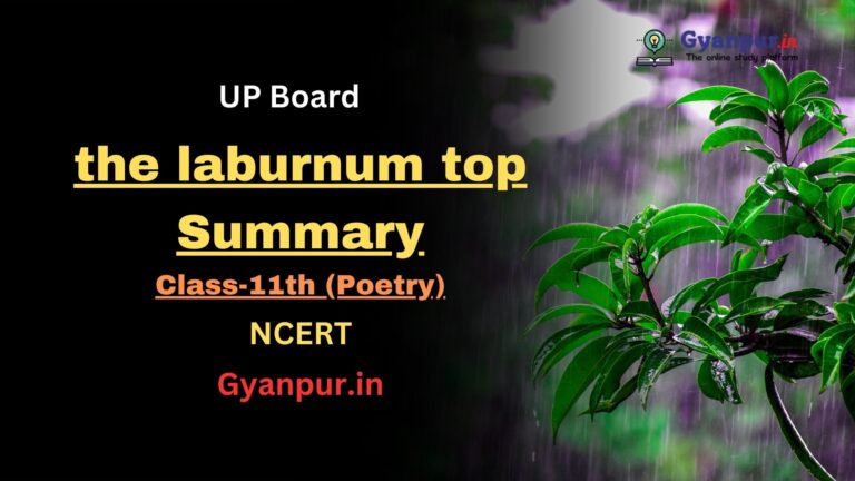 the voice of the rain | Class-11th Poetry | NCERT | UP Board | Best Questions and Answers