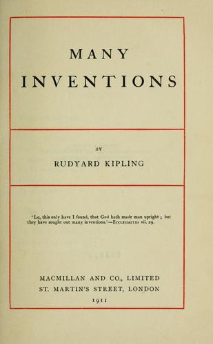Many Inventions (Collected Works of Rudyard Kipling)